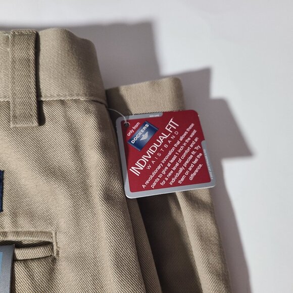 Dockers Original Khaki Individual Fit Stretch Men's Pants Size 36 x 30 NWT - Picture 7 of 8